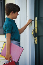 home security and latchkey kids
