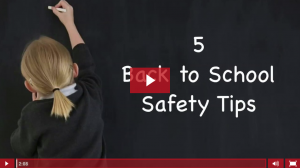 5 Back to School Safety Tips